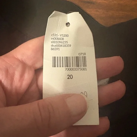 Lane Bryant Pants- Navy Floral - Picture 9 of 10